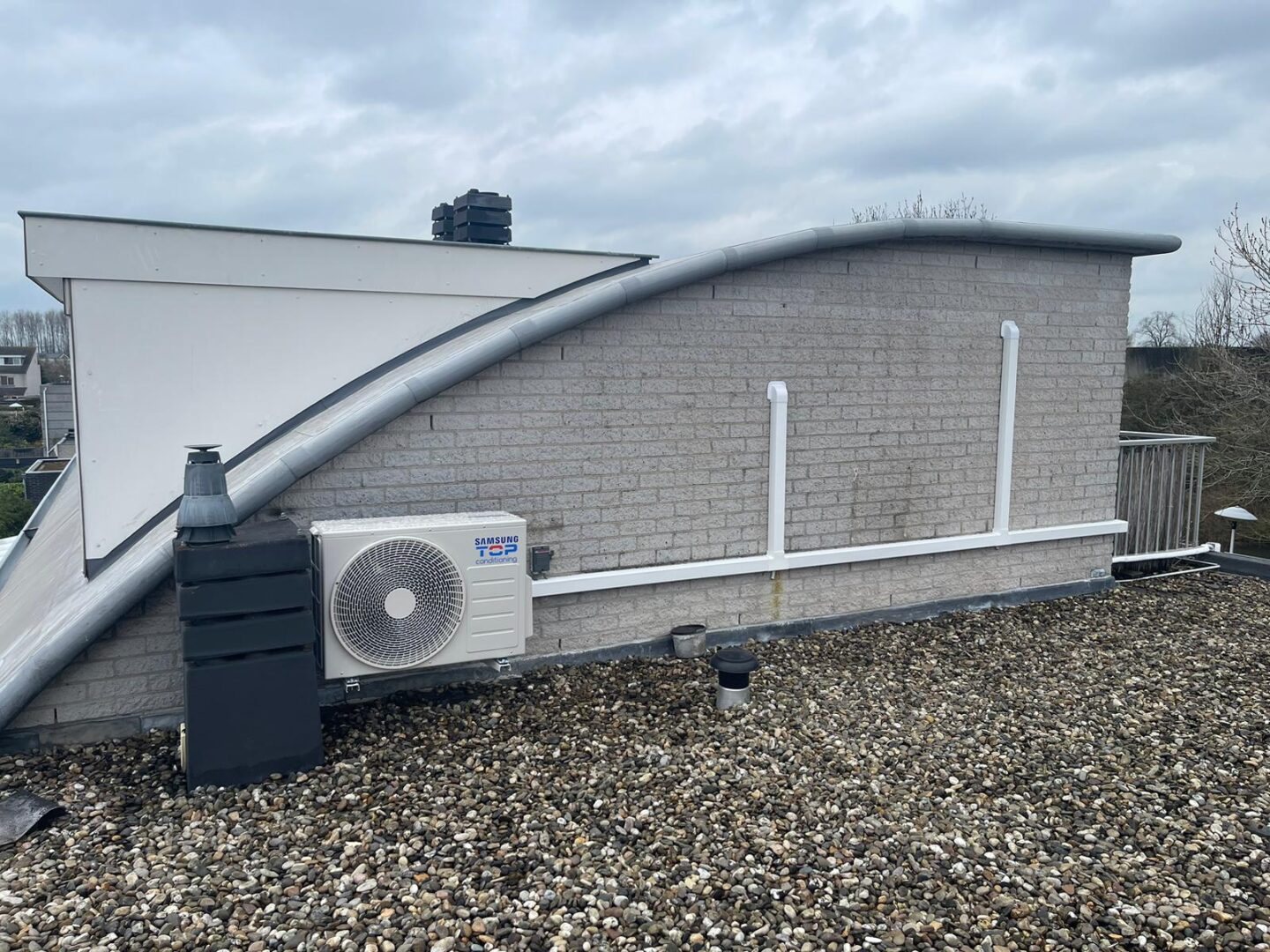 installatie warmtepomp