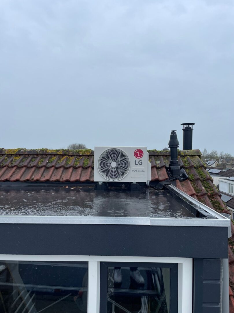 installatie warmtepomp