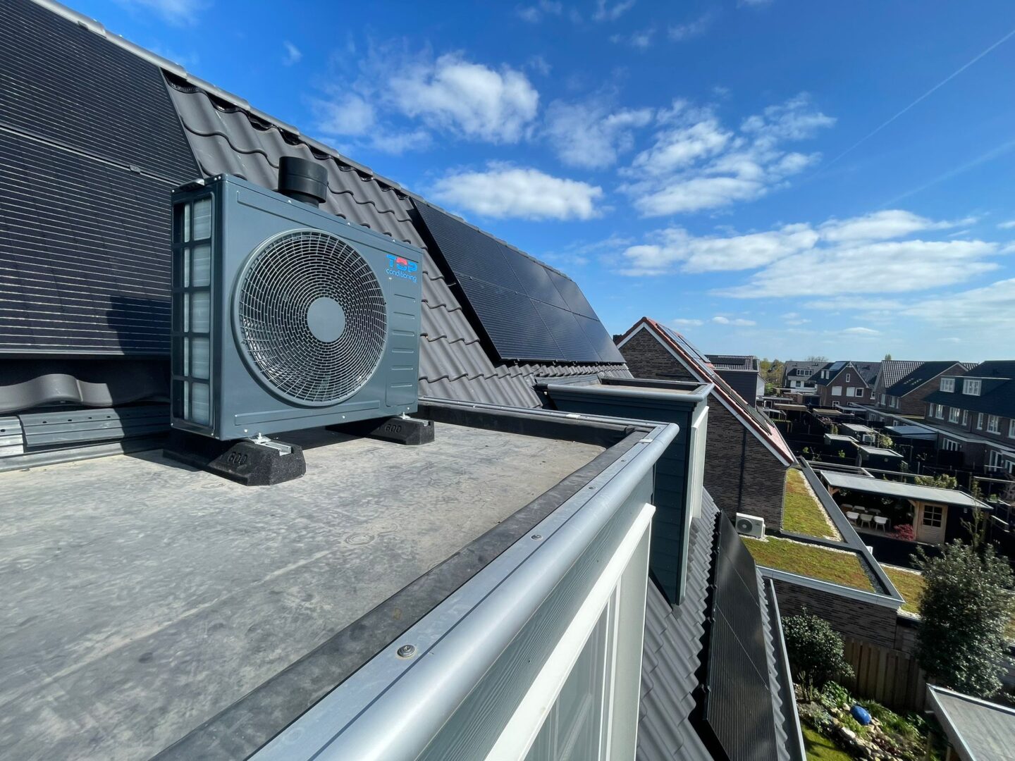 installatie warmtepomp